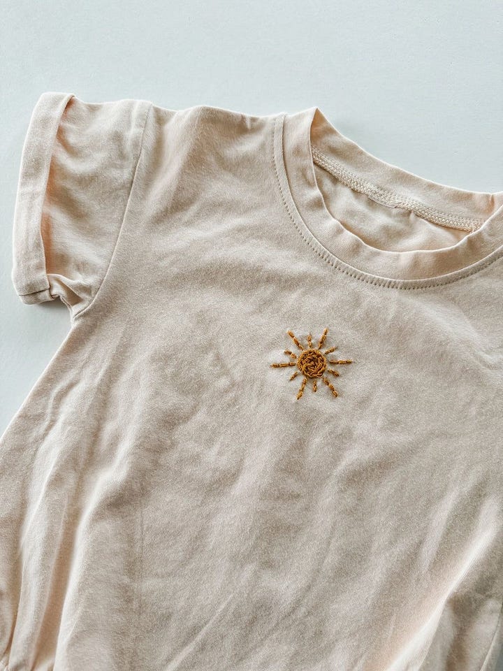 Inspiration images for making my own embroidered shorts