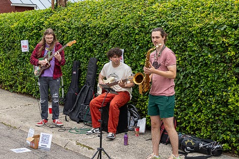 Scenes from the Spring Street Fair in Yellow Springs, 2024