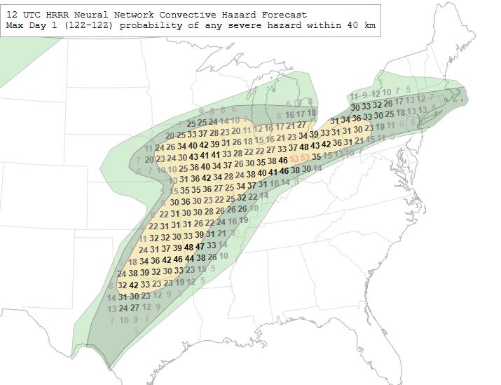 Active severe weather pattern continues for the central U.S., while ...