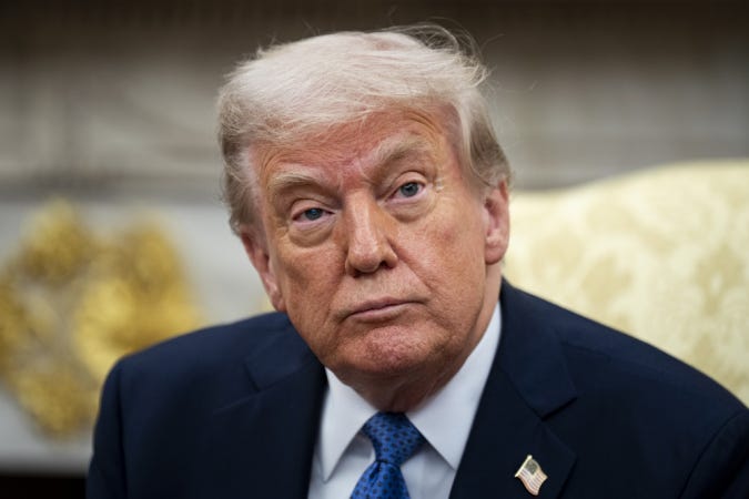 O presidente dos EUA, Donald Trump