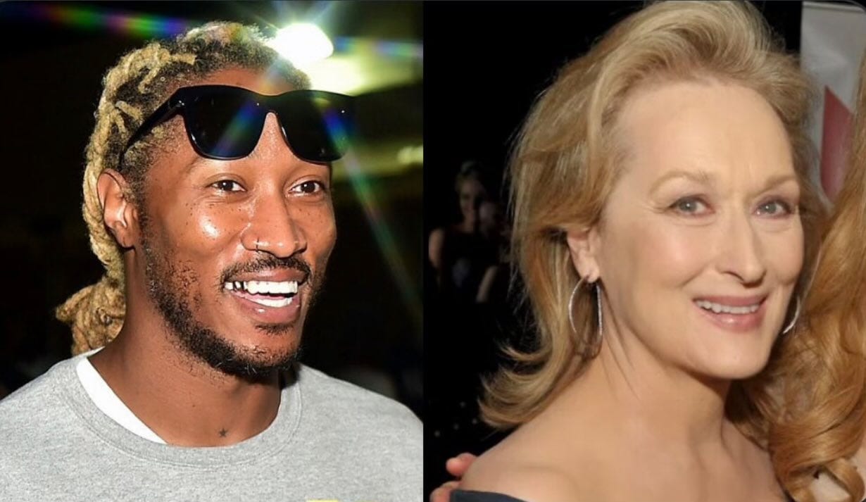NOIVAS. on X: "@ReddCinema Future and Meryl Streep https://t.co/HKdX55nxqN"  / X