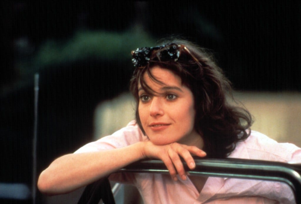 Winger was nominated for the Oscar's best actress award for her 1983 performance in "Terms of Endearment"