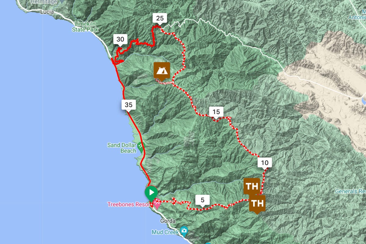 5 Bikepacking Routes in Big Sur, California - by Dan