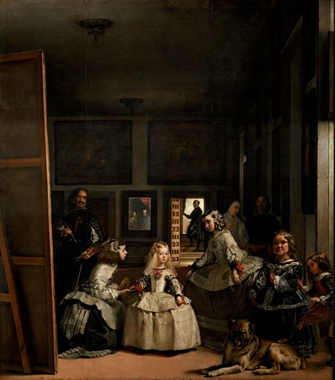 Las Meninas, 1656, Diego Velázquez Las Meninas, 1656, Diego Velázquez