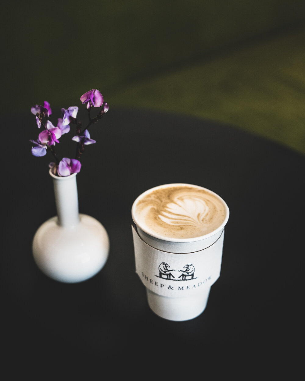 The harvest pumpkin latte at Sheep &amp; Meadow. Highly recommended!