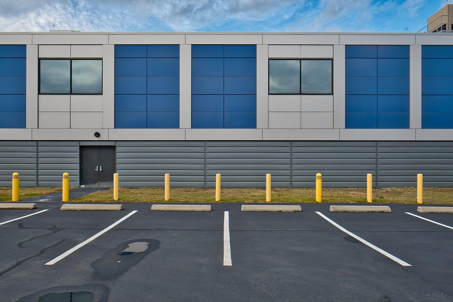 A data center in Massachusetts