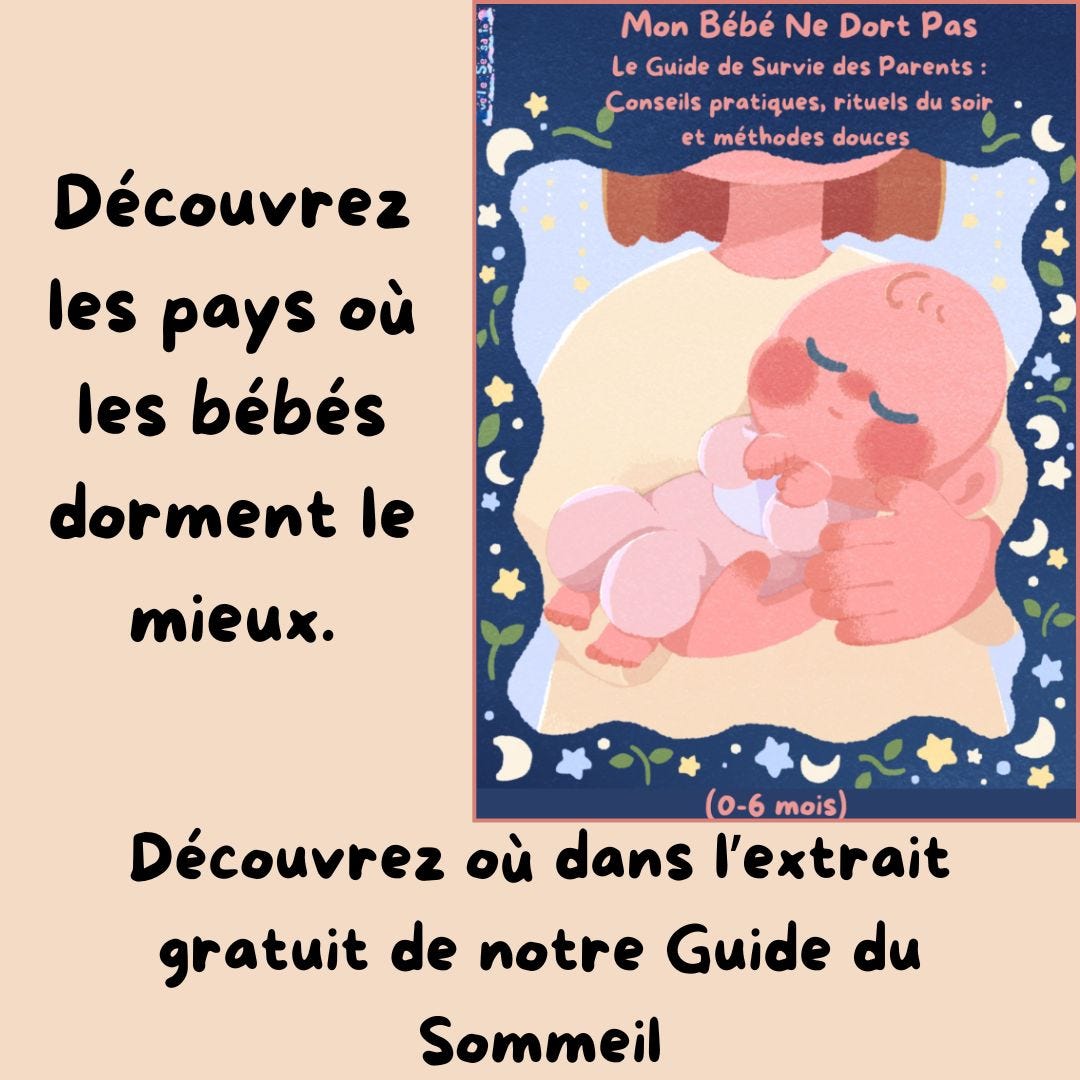 Extrait gratuit du guide du sommeil bébé 0 à 6 mois - Éveil et Sensation