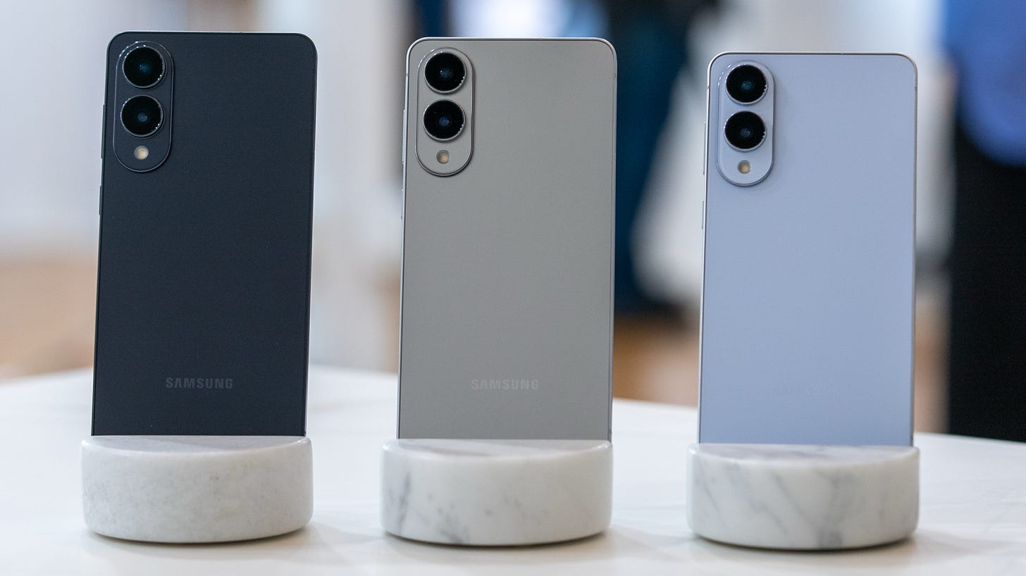 Galaxy S25 Edge colors