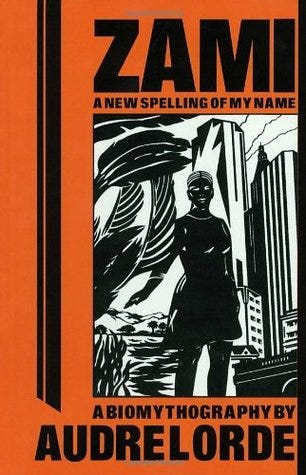 Cover of Zami: A New Spelling of My Name