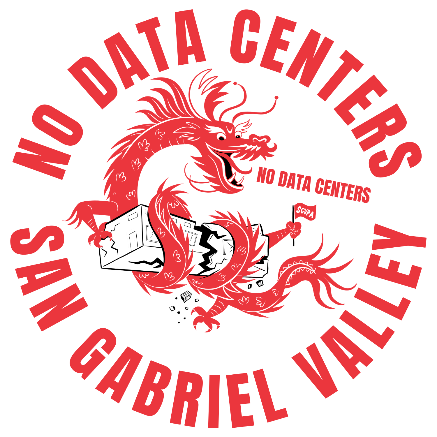 No Data Centers SGV Coalition logo
