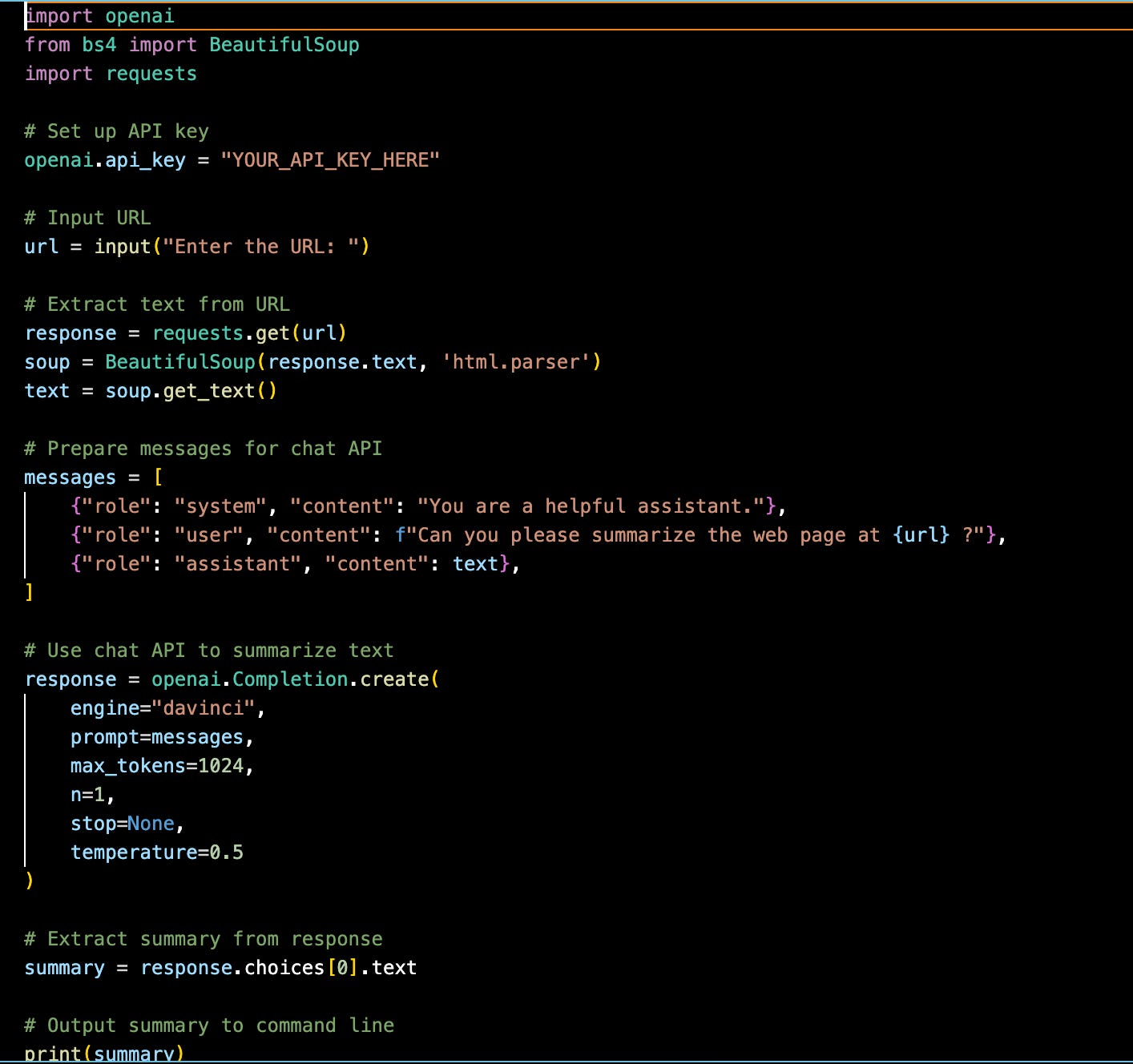 How I used GPT-4 to code an idea into to a working prototype