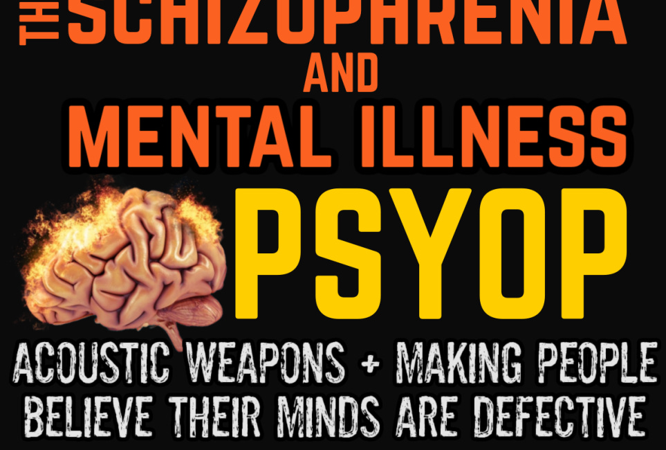 Schizophrenia & Mental Illness PSYOP: Making People Believe their Minds are Defective [V2K PART 6]