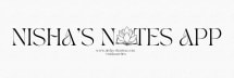 Nisha's Notes App