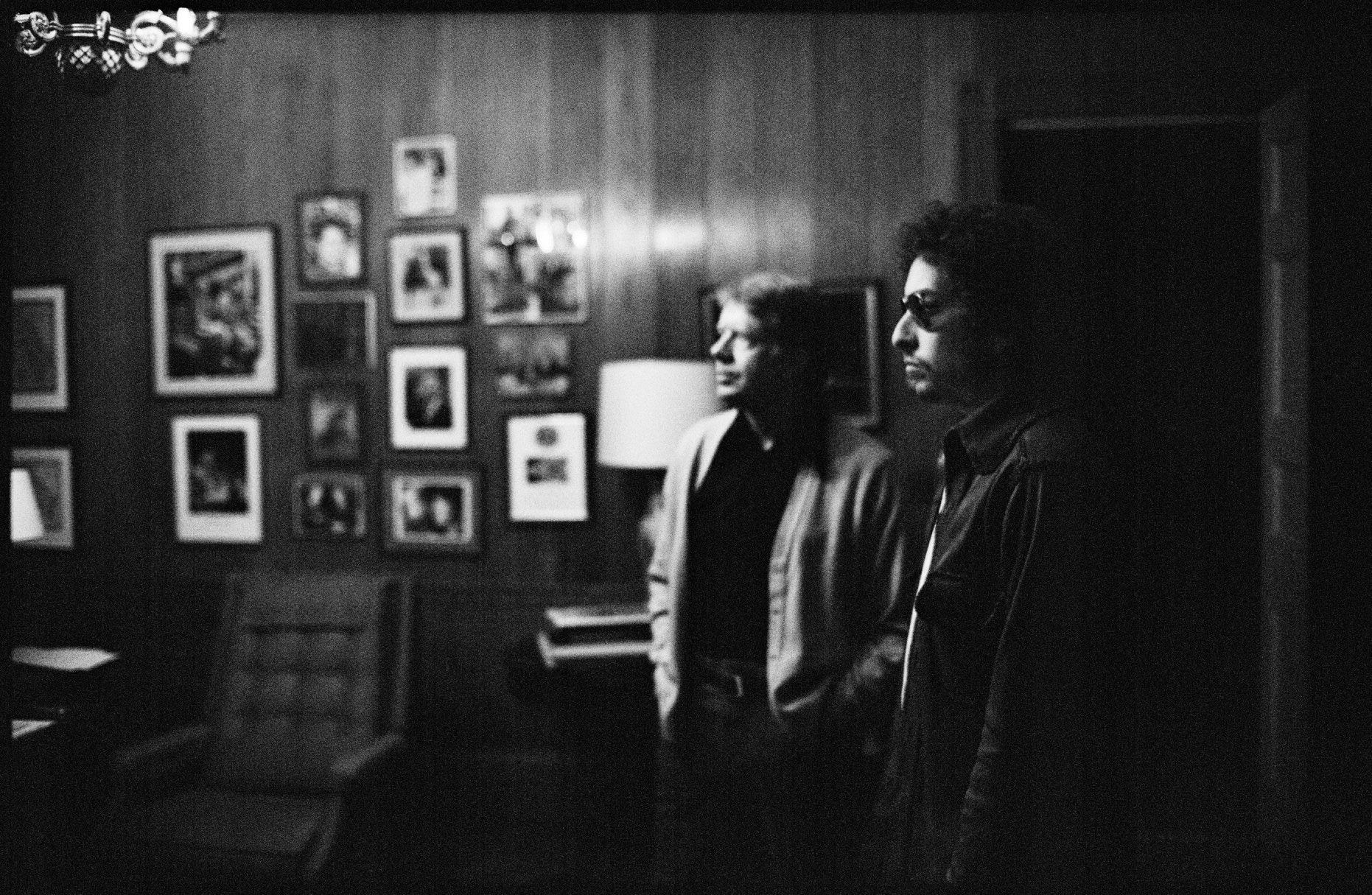 Bob Dylan Visits Jimmy Carter in Atlanta, 1974, image size:1862x1215