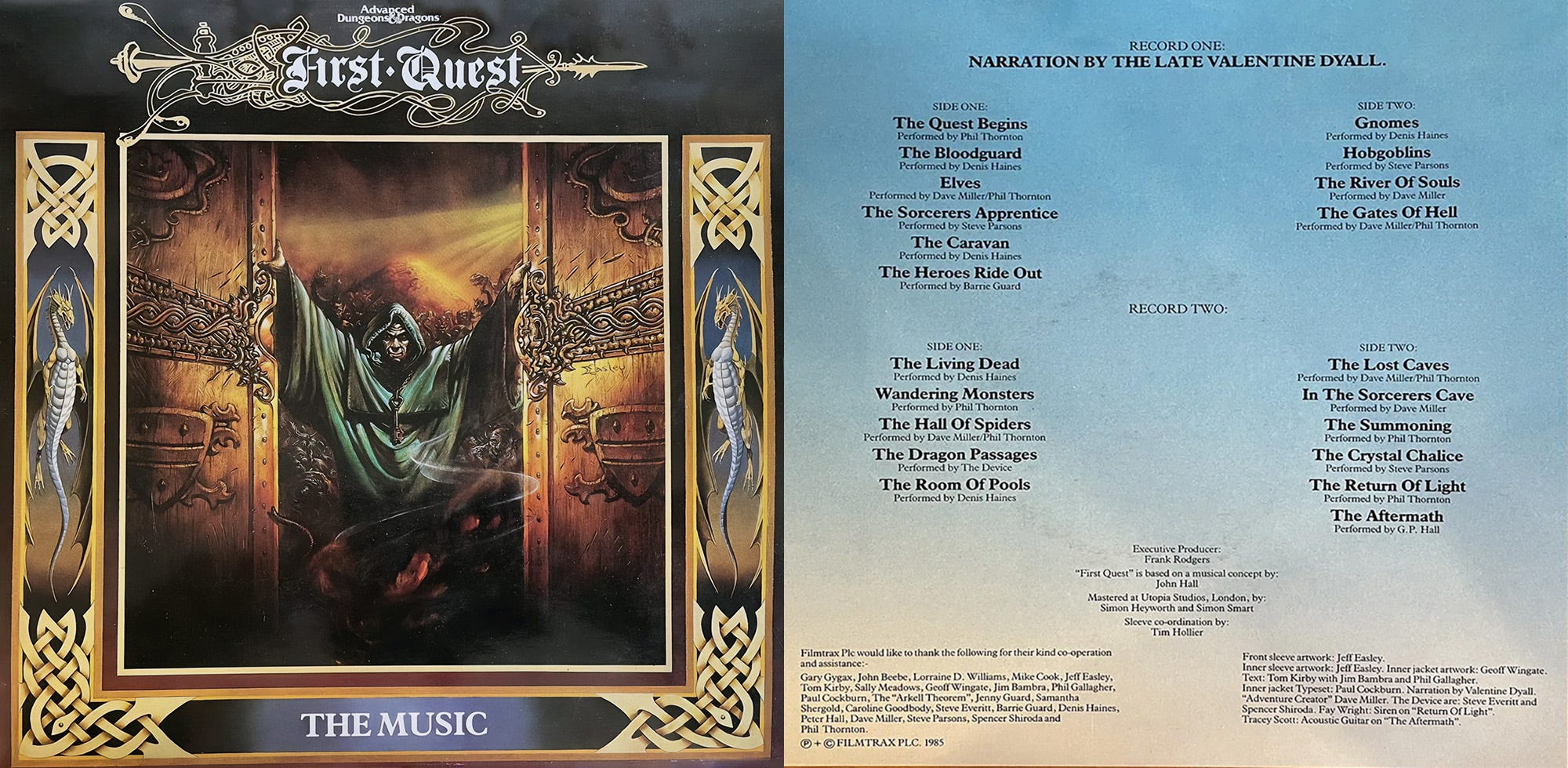 Advanced Dungeons & Dragons: First Quest – The Music