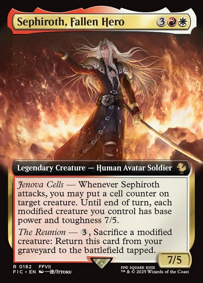 More First Impressions of FFxMTG cards for cube.