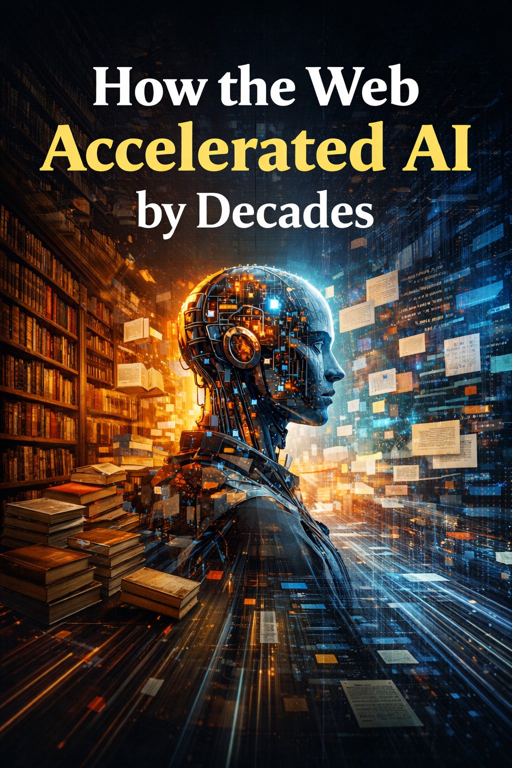 How the Web Accelerated AI by Decades