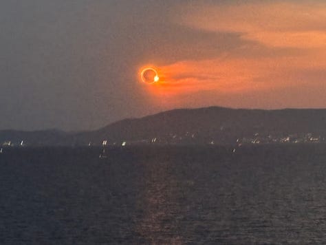 Eclipse night in Mallorca