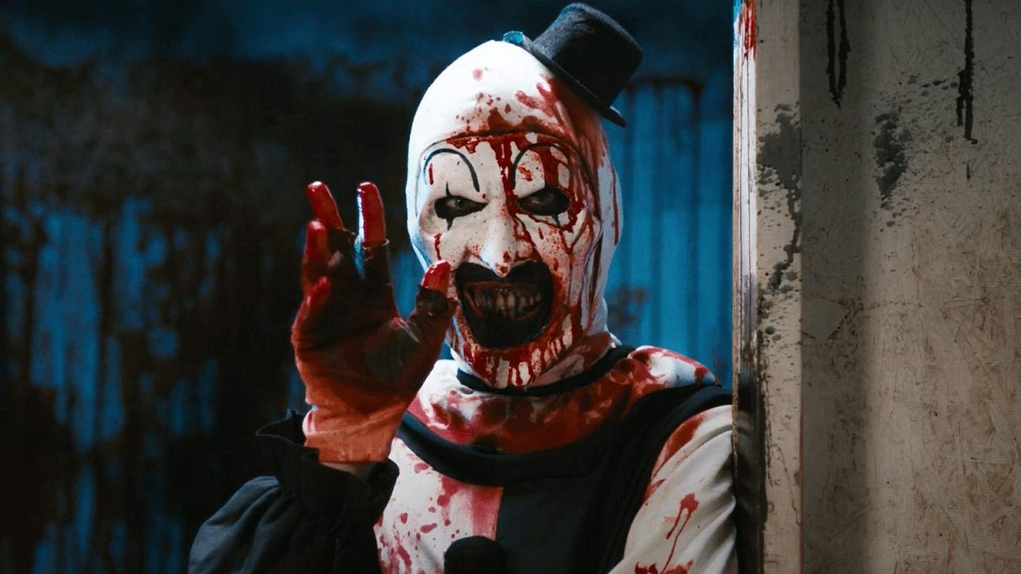 Terrifier 2”: conheça o filme que provoca desmaios e vômitos nos cinemas