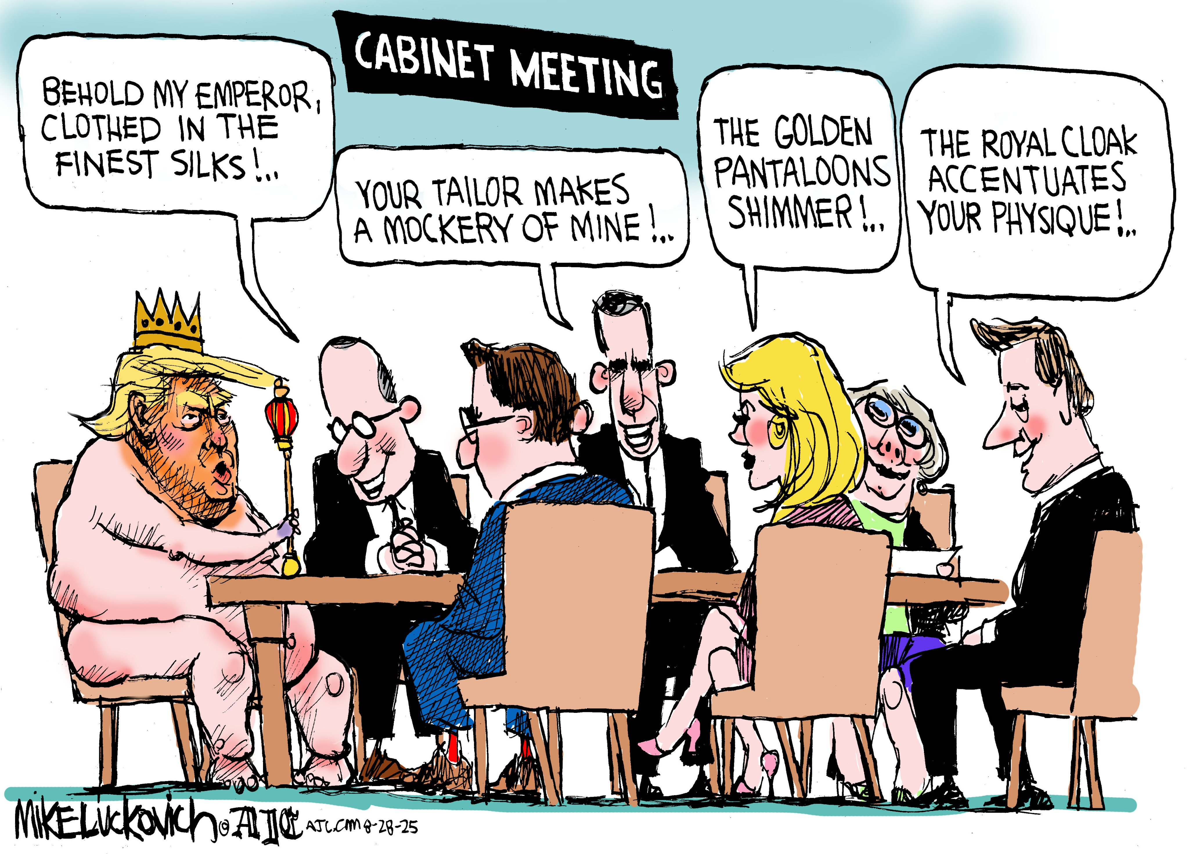 The Trumperor Has No Clothes - by Greg Mitchell