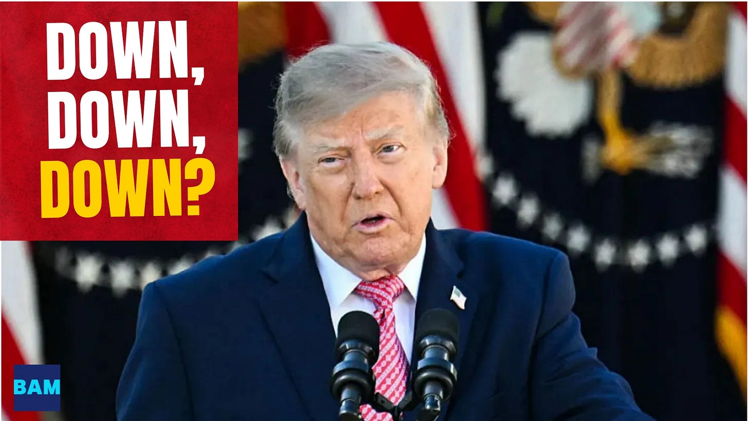 Trump speaking at a podium Trump speaking at a podium