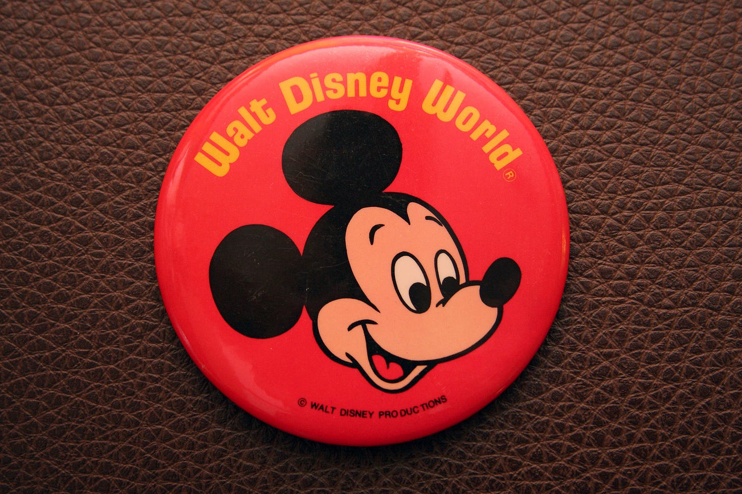 Walt Disney World button Walt Disney World button