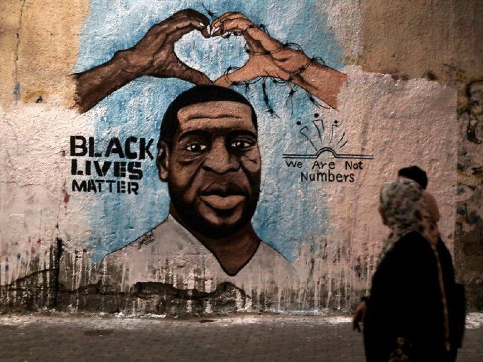 Ayman El-Hosary, a Palestinian artist in Gaza City