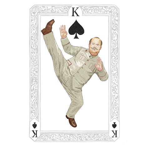 Selezione di illustrazioni di Detective Sagrin