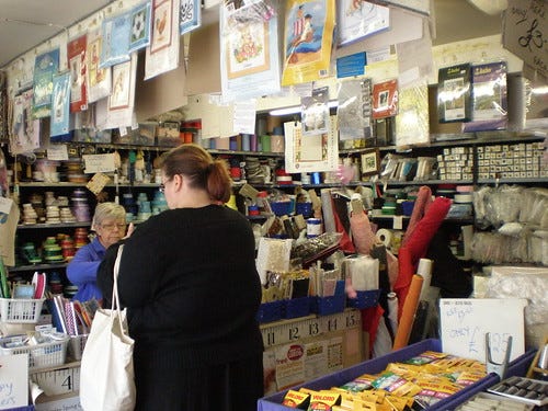 Haberdashery Shopping Haberdashery Shopping