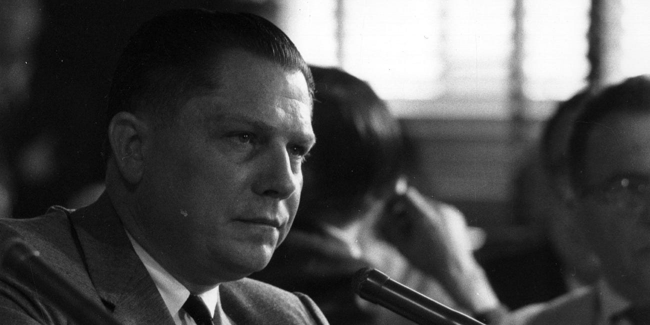 Poof! Just Like That, Jimmy Hoffa Disappears Forever