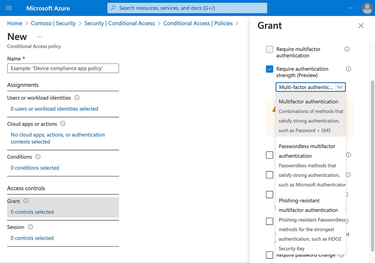 Featured image of post Novità Conditional Access: Require authentication strenght Featured image of post Novità Conditional Access: Require authentication strenght