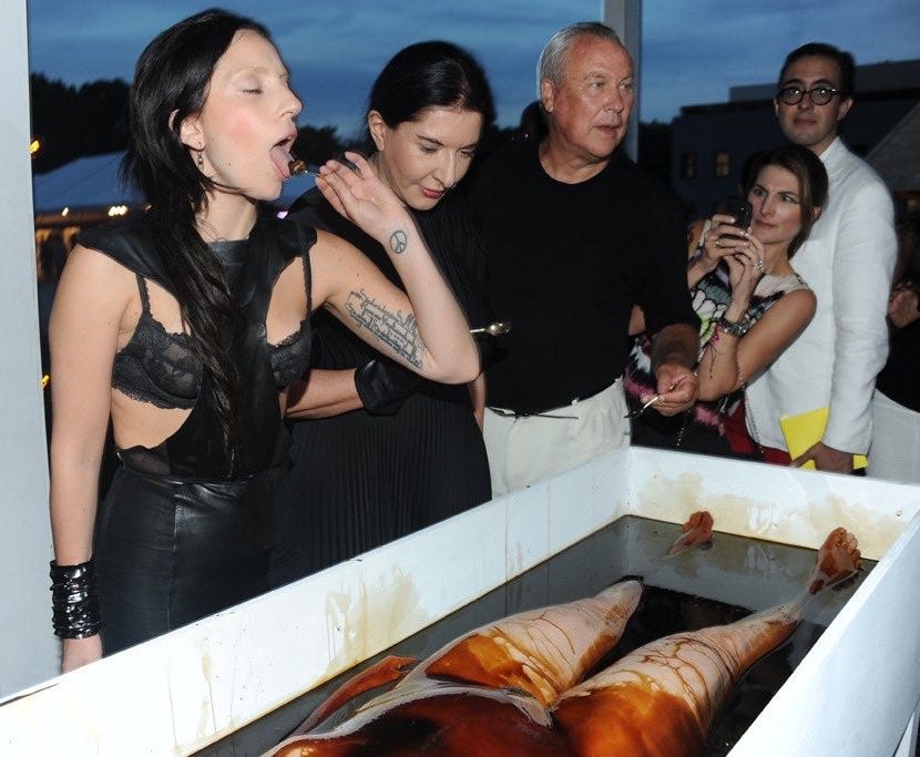 Gaga Working With Marina Abramovic? - Gaga Thoughts - Gaga Daily