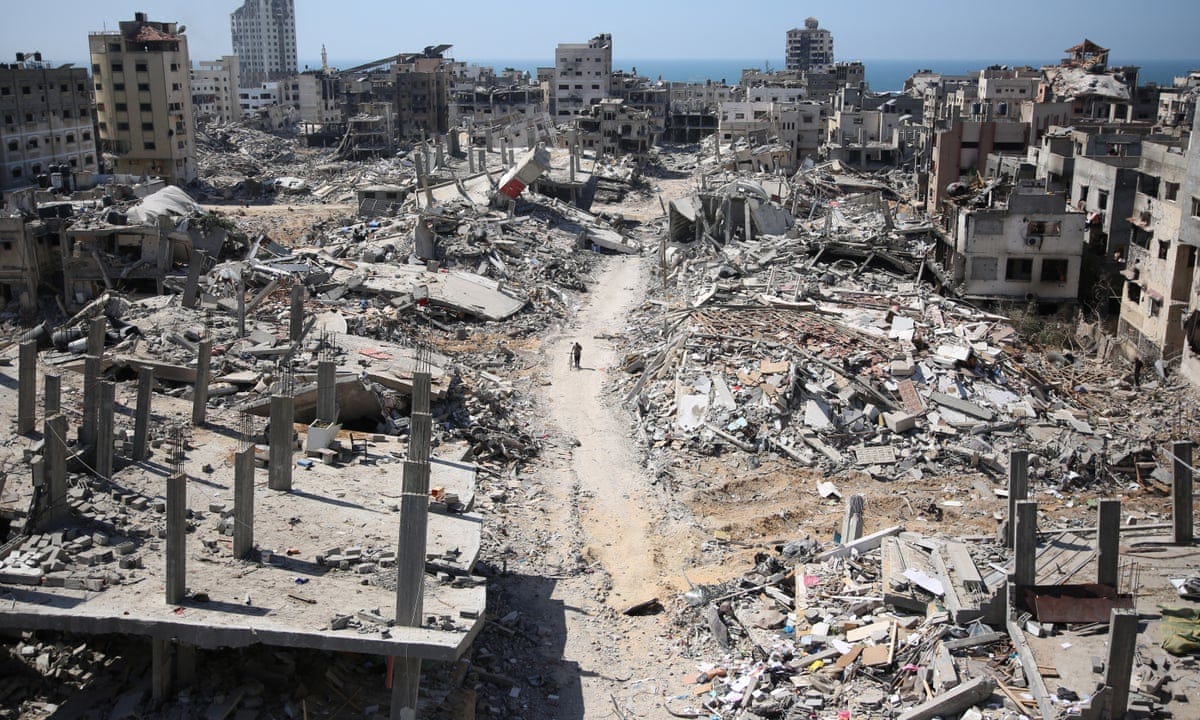 A visual guide to the destruction of Gaza | Gaza | The Guardian