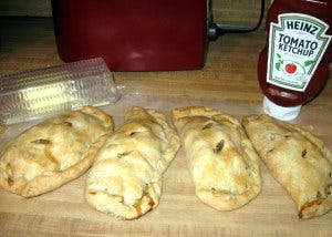 pasties four finished