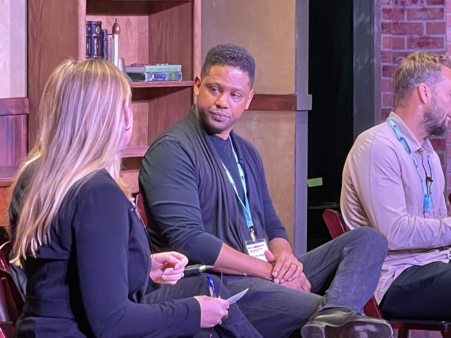 D’Ontra Hughes of Oceanside was a panelist at San Diego Startup week in Carlsbad in October. He launched Spare in 2015, which he says reduces cash management costs for businesses by 90%. Steve Puterski photo D’Ontra Hughes of Oceanside was a panelist at San Diego Startup week in Carlsbad in October. He launched Spare in 2015, which he says reduces cash management costs for businesses by 90%. Steve Puterski photo