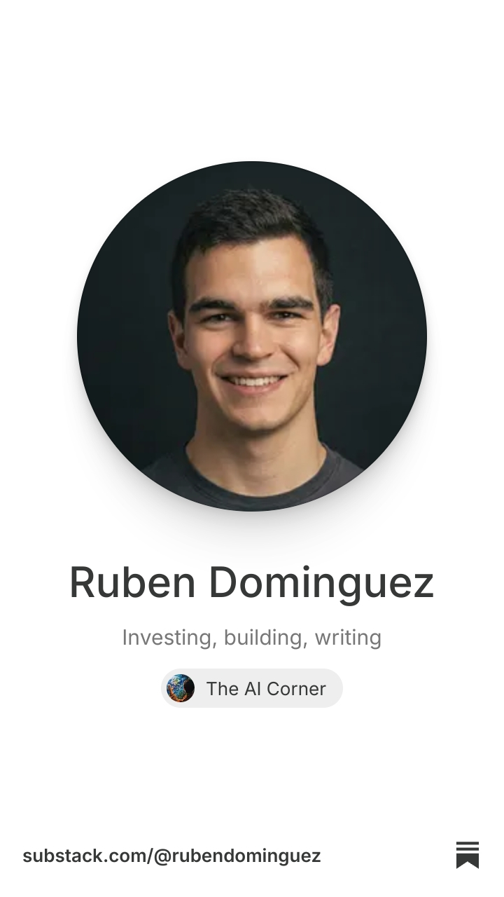 Ruben Dominguez | Substack