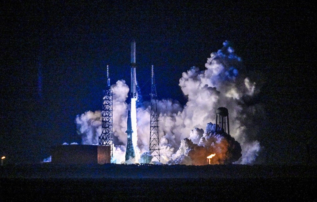 Bezos' Blue Origin reaches orbit in first New Glenn launch, misses booster landing | Reuters Bezos' Blue Origin reaches orbit in first New Glenn launch, misses booster landing | Reuters