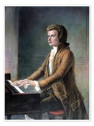 Wolfgang Amadeus Mozart print by Granger Collection | Posterlounge