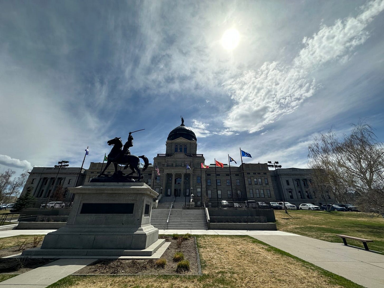 The Montana State Capitol on Wednesday, May 3, 2023, a day after the legislature adjourned the 2023 session. The Montana State Capitol on Wednesday, May 3, 2023, a day after the legislature adjourned the 2023 session.