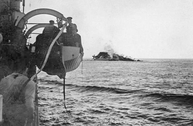 Lancastria sinking