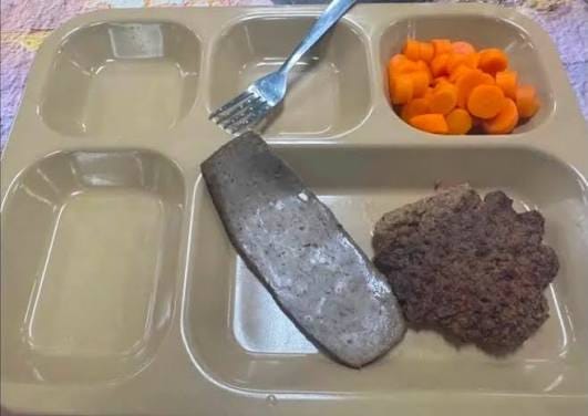 THESE PICS SHOW … food allegedly served to sailors on the USS Abraham  Lincoln after their extended deployment (pictures published by USA Today  earlier this year). These photos were shared by service