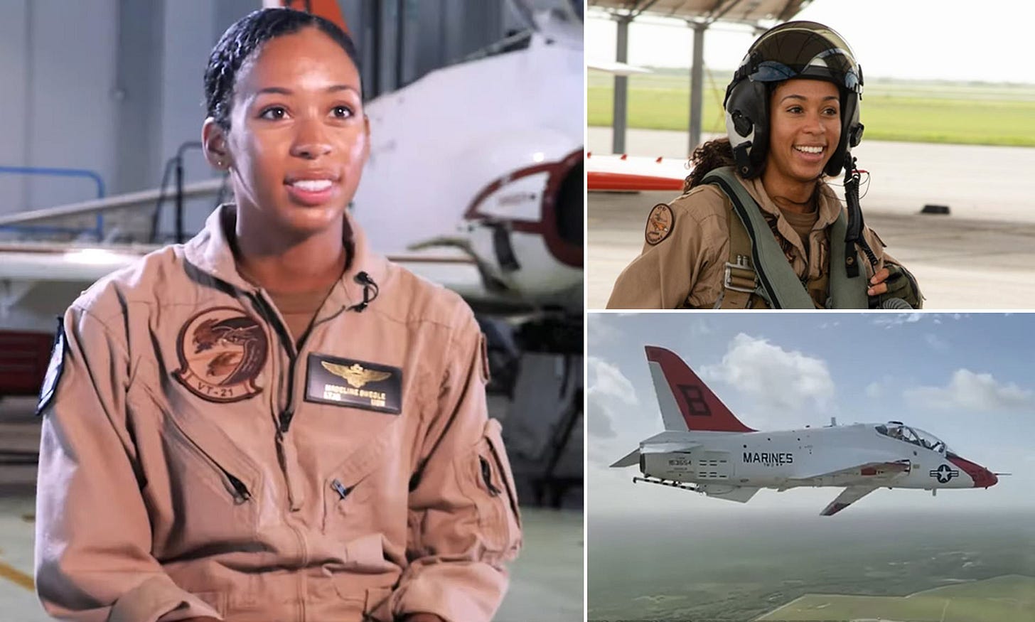 First black female fighter pilot in 110 years of naval aviation to receive her 'Wings of Gold' | Daily Mail Online First black female fighter pilot in 110 years of naval aviation to receive her 'Wings of Gold' | Daily Mail Online