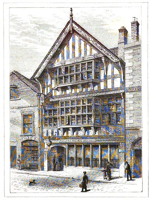 Temperance coffee house of Late-Victorian Britain 19th century