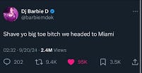 Friends that say “shave yo big toe bitch we headed to Miami tomorrow” are  sooooooo important!!!!