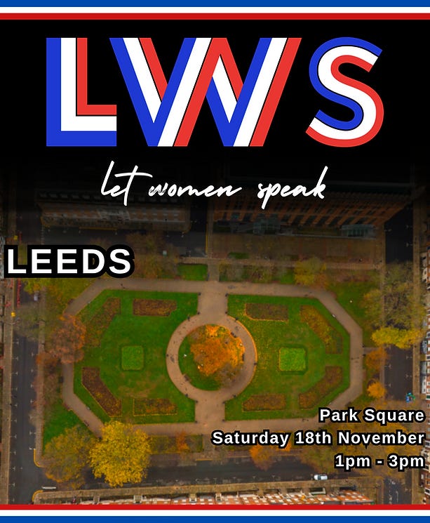 Let Women Speak Leeds #LetWomenSpeakLeeds23