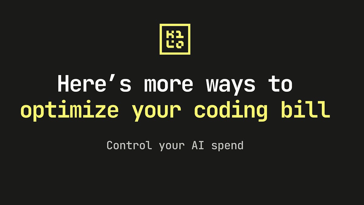 More ways to control your AI coding spend