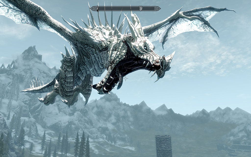 Dragons in Skyrim | Dragon Vibe