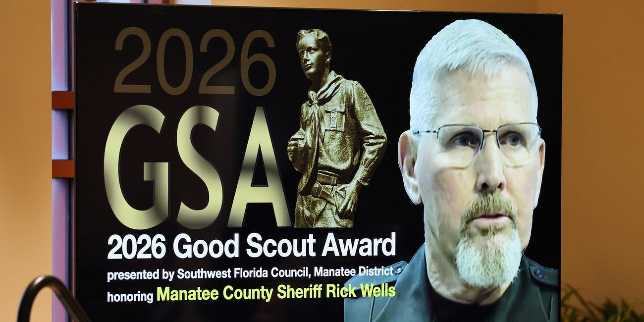 Sheriff Rick Wells Receives 2026 Distinguished Citizen “Good Scout” Award