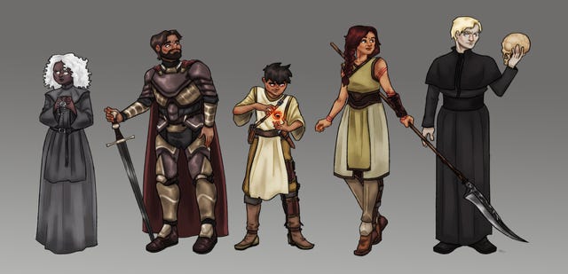 Main characters of The Demon Star Main characters of The Demon Star