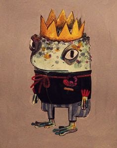 This contains an image of: Frog Prince